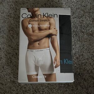 Calvin Klein Cotton Stretch Classic Fit Boxer Briefs - White
